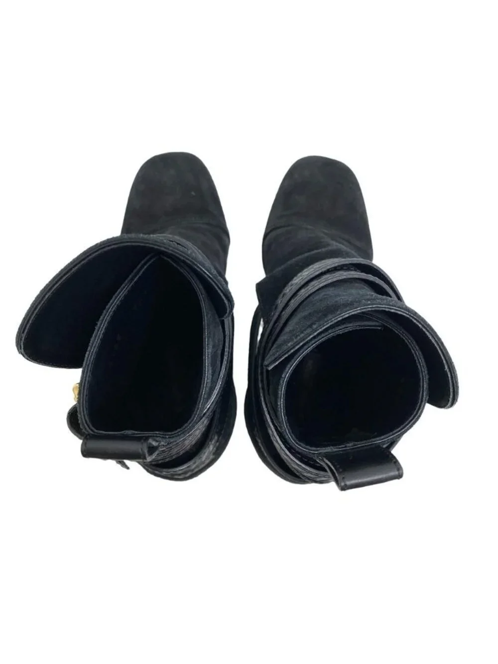 Louis Vuitton Suede Boots Black - Picture 8 of 8